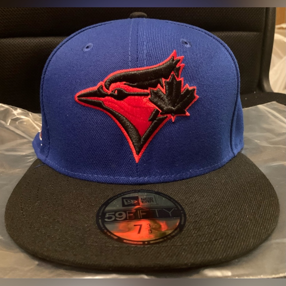 Men's New Era Royal Toronto Blue Jays Team AKA 59FIFTY Fitted Hat - SIZE 7 3/8